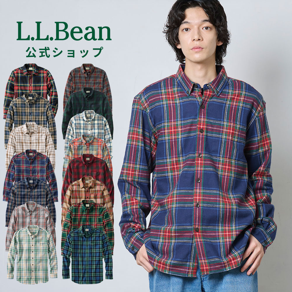 L.L.Bean スコッチ プラッド フランネル シャツ