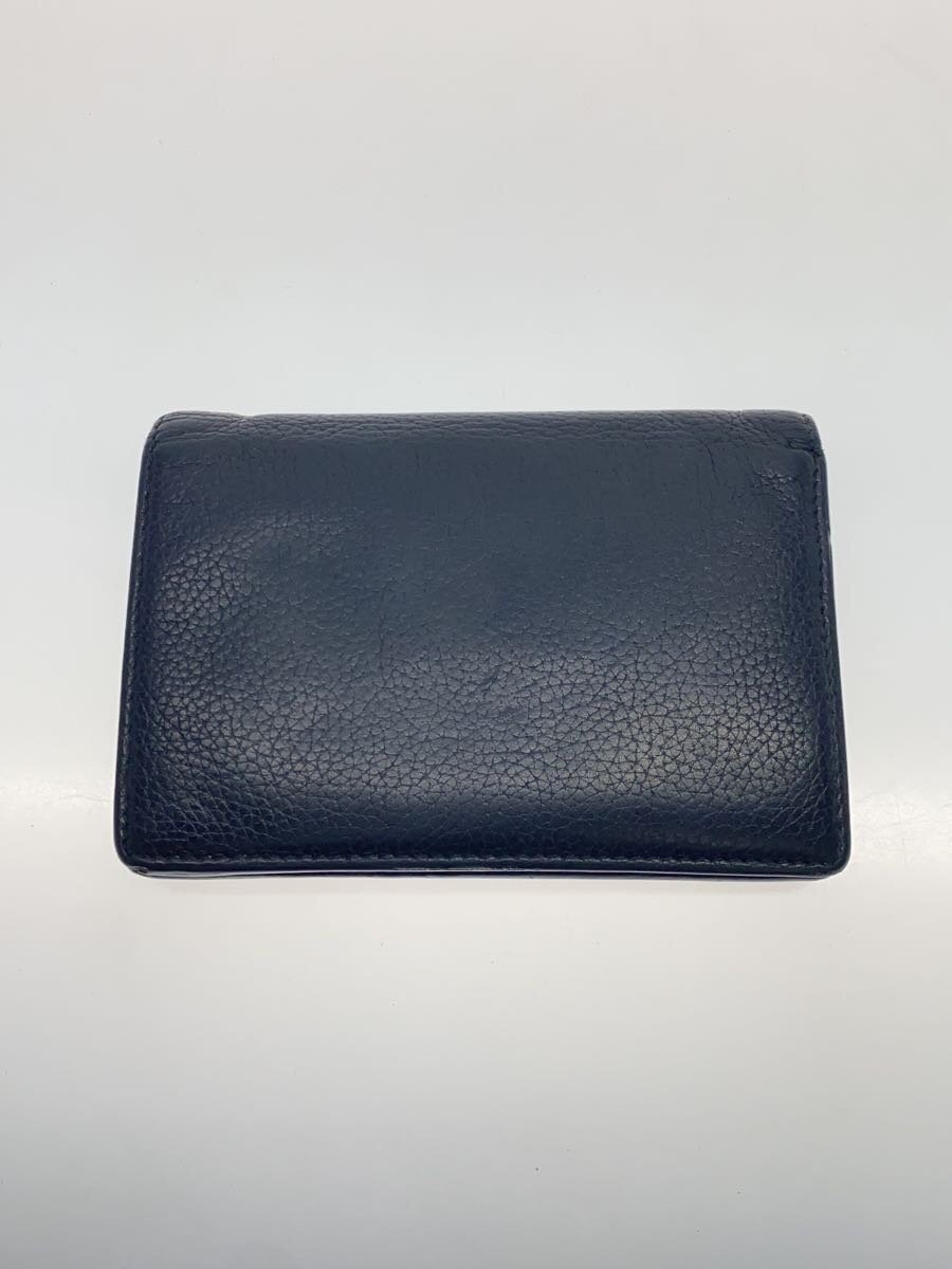 Dior HOMME(ディオール オム) 二つ折り財布 レザー ブラック【中古】