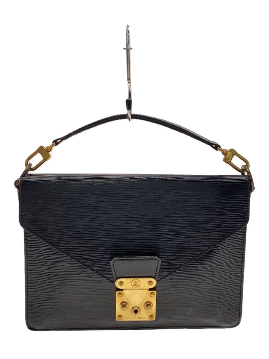 LOUIS VUITTON(ルイ・ヴィトン) ビファス エピレザー ショルダーバッグ ブラック【中古】