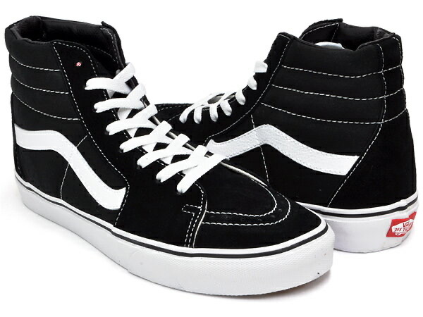 VANS(バンズ) SK8-HI BLACK/BLACK/WHITE