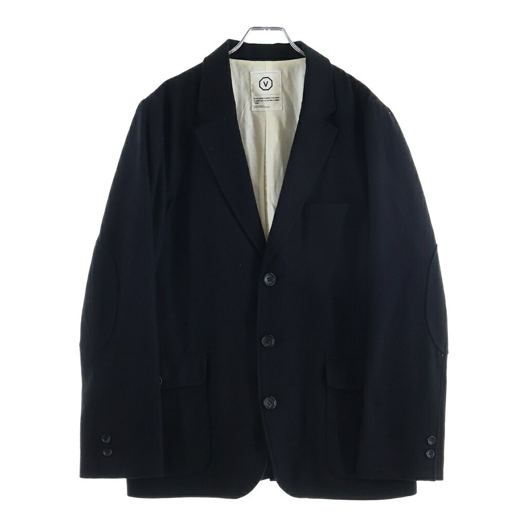 VISVIM(ヴィスヴィム) 3B ダブルポケット ウール テーラードジャケット ブラック【中古】
