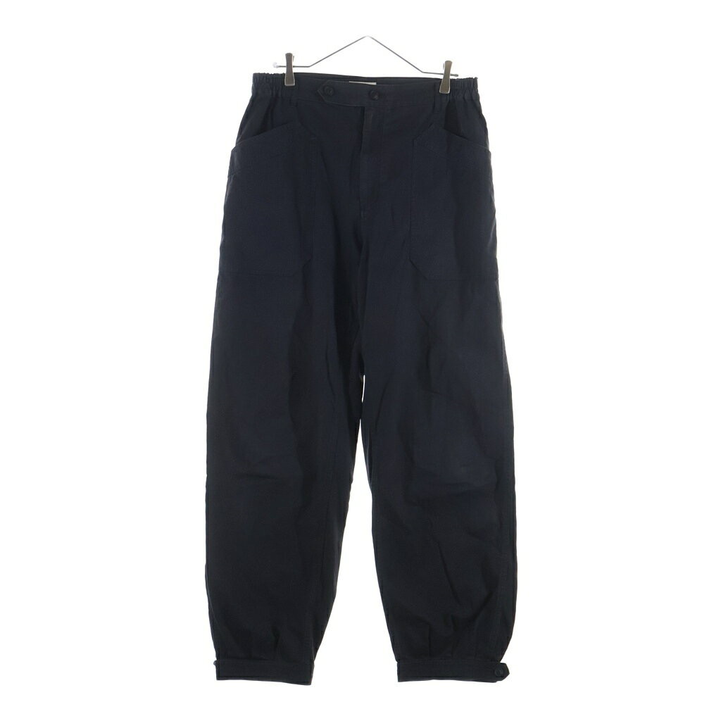 VISVIM(ヴィスヴィム) CAROLL PANT 変形ポケット キャロルパンツ コットンイージーパンツ ブラック【中古】