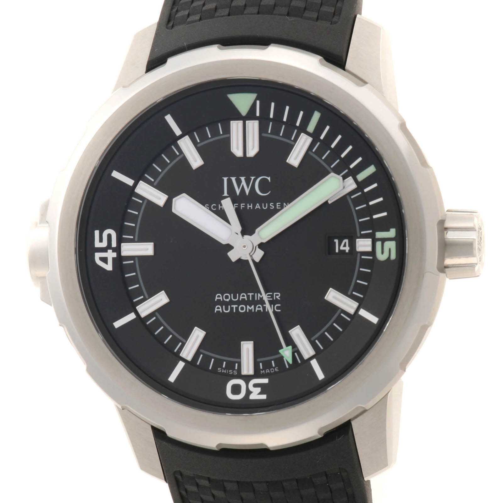 IWC パイロットウォッチ マーク18 IW327009 ブラック ステンレススチール メンズ 自動巻き 【中古】200