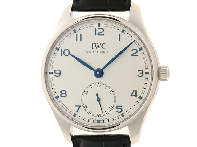 IWC インターナショナルウォッチカンパニー ポルトギーゼ40 IW358304 腕時計 ステンレス 自動巻き シルバー文字盤 メンズ【中古】473