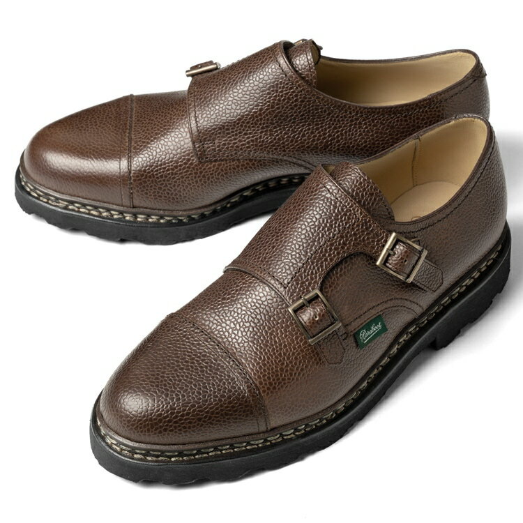 Paraboot(パラブーツ) WILLIAM ダブルモンクストラップシューズ