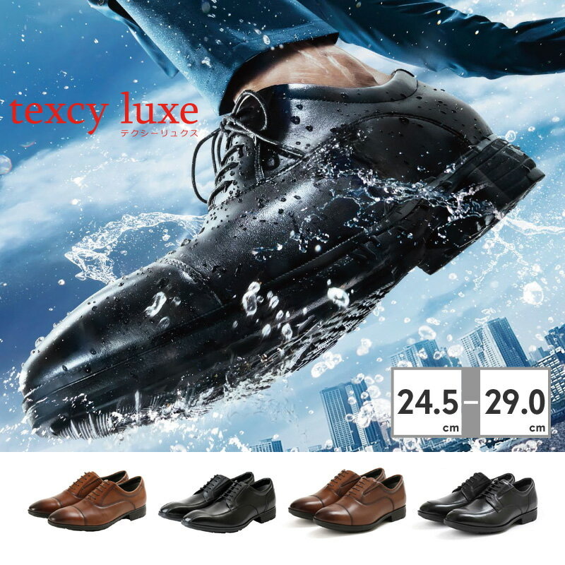 texcy luxe(テクシーリュクス) GORE-TEX ビジネスシューズ TU8001