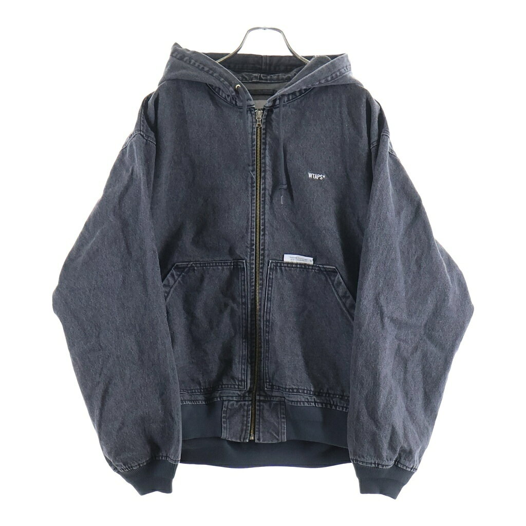 WTAPS(ダブルタップス) 26SS COTTON.DENIM フード付きデニムジャケット ブラック【新古品/中古】
