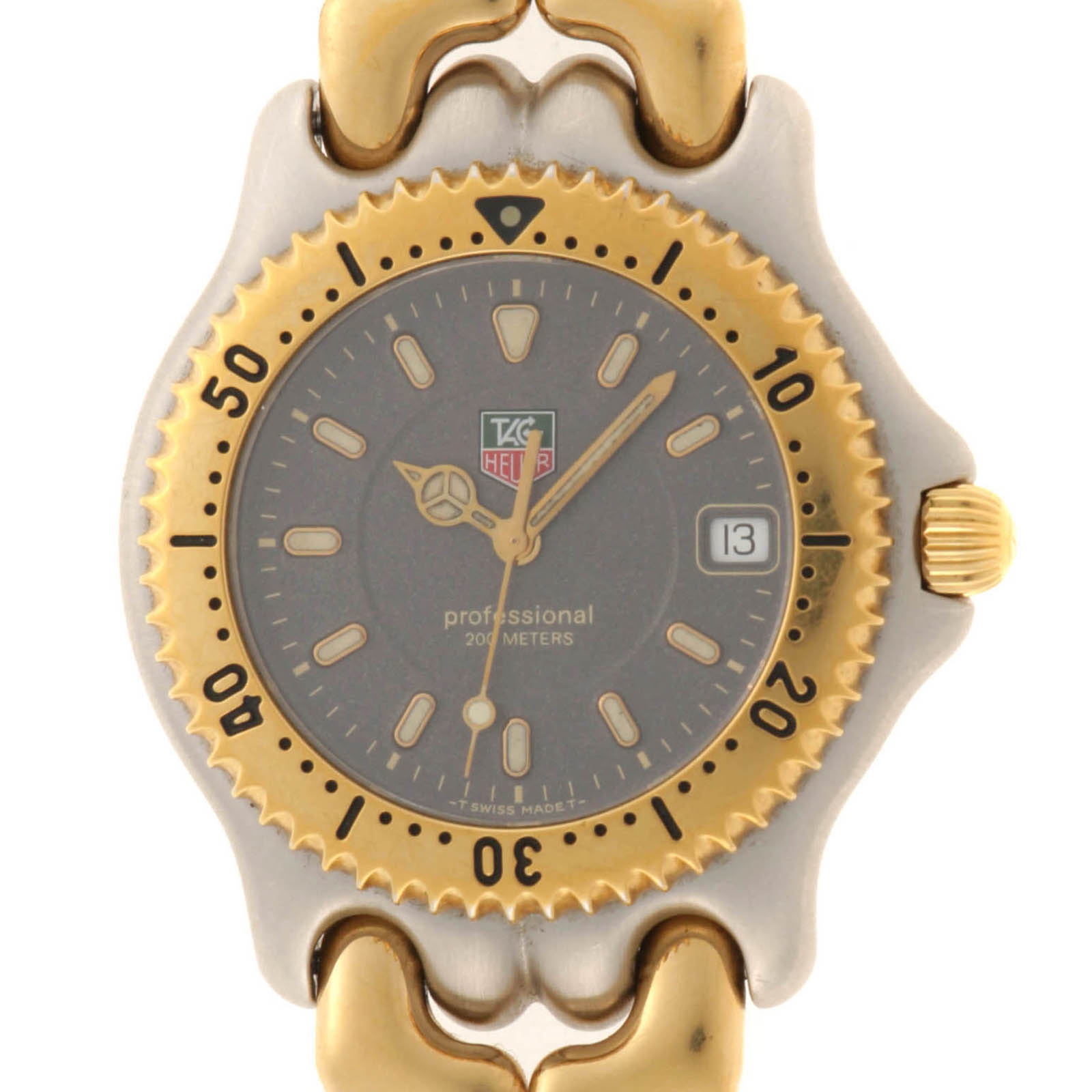 TAG HEUER タグホイヤー ウォッチ スポーツエレガンス 時計 WG1120-0 腕時計 ステンレス グレー クオーツ グレー文字盤 メンズ【中古】431
